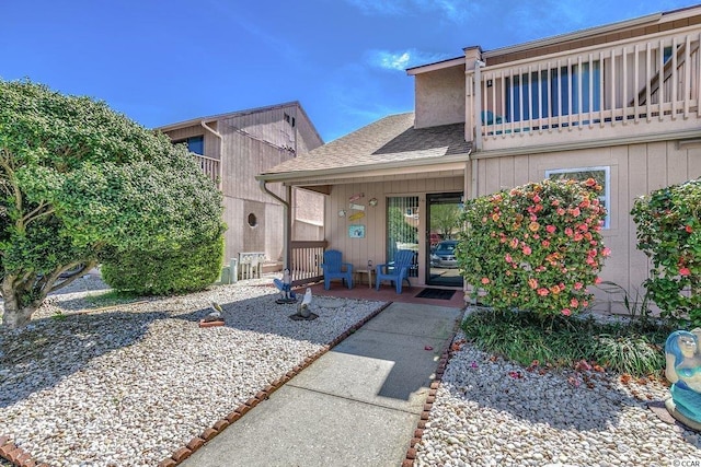 back of house featuring a patio area