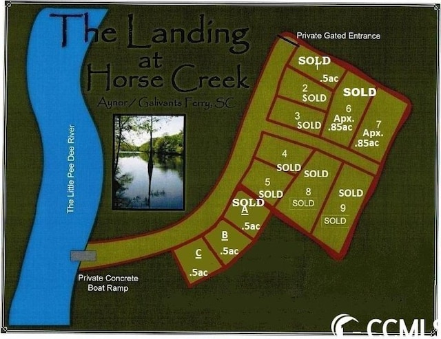 LOT7 Black Island Rd, Galivants Ferry SC, 29544 land for sale