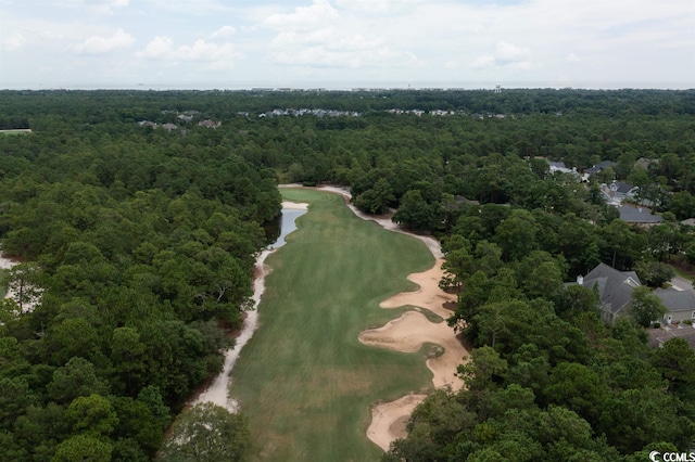 view of aerial view