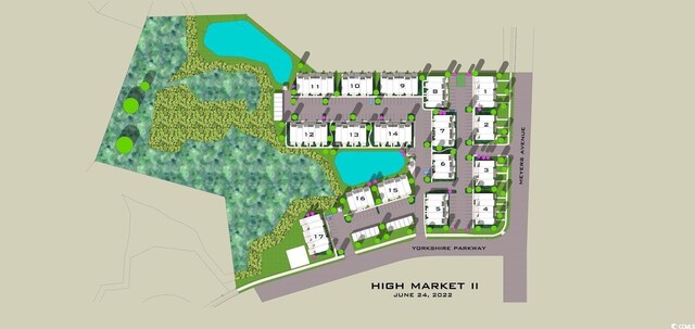 821 Maxine Ct Unit 2C, Myrtle Beach, SC 29577 - drone / aerial view featuring a wooded view