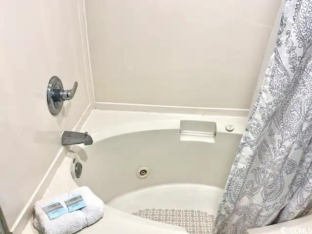 bathroom featuring a bathtub