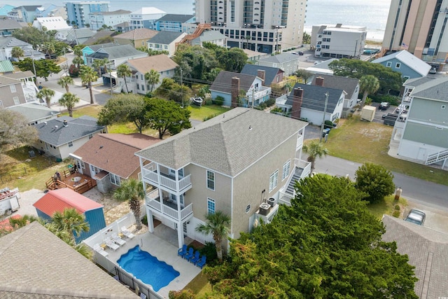 1010 Perrin Dr, North Myrtle Beach, SC 29582 - aerial view of a pool