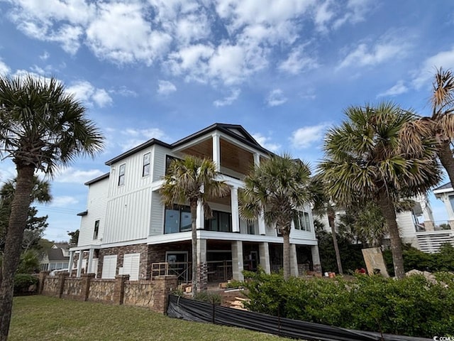 4300 N Ocean Blvd, Myrtle Beach, SC 29577 - view of building exterior with fence