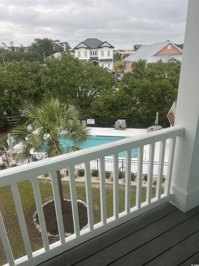 1207 Salt Windy Way N, Myrtle Beach, SC 29582 - balcony featuring view of pool area