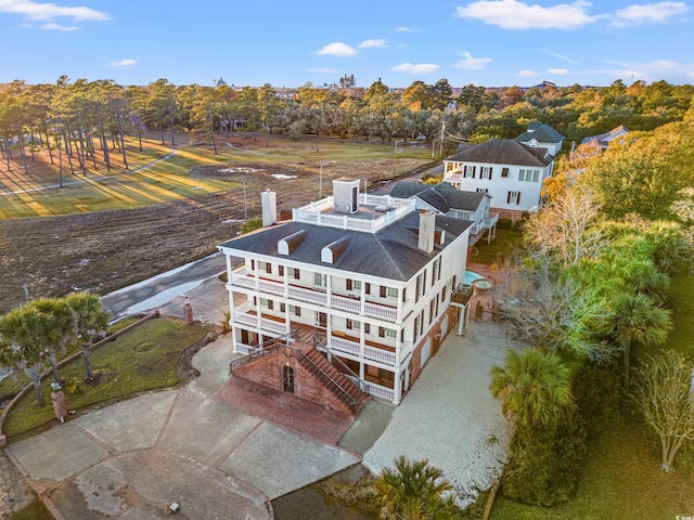 101 Greenwich Dr, Georgetown, SC 29440 - aerial view of property and surrounding area featuring a tree filled landscape