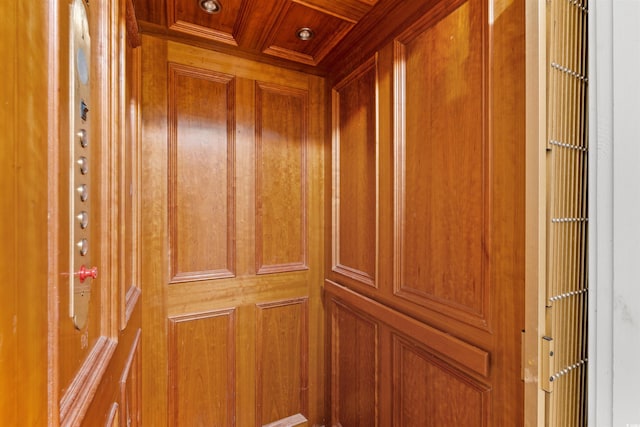 101 Greenwich Dr, Georgetown, SC 29440 - elevator featuring recessed lighting and wooden ceiling
