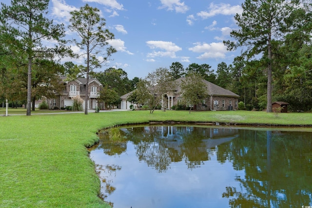 property view of water