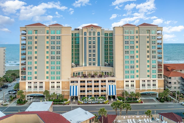 view of property featuring a water view