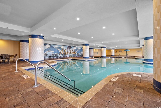 603 S Ocean Blvd Unit 1115, North Myrtle Beach, SC 29582 - view of indoor pool