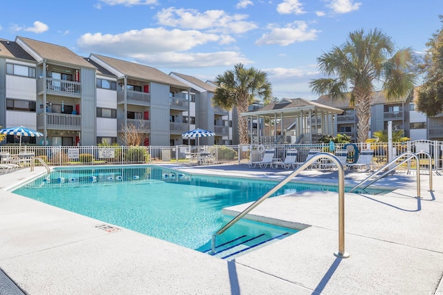 view of swimming pool