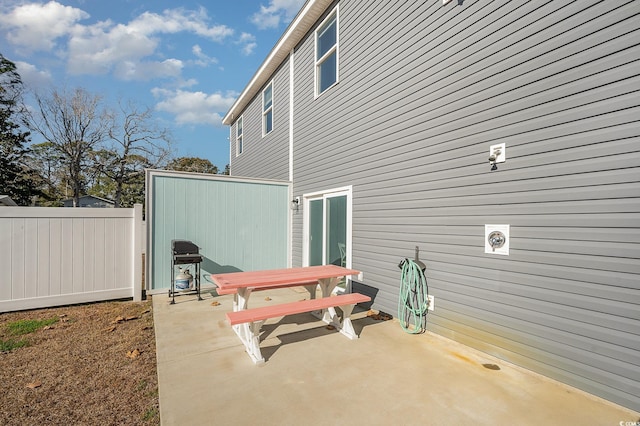 503 30th Ave N, Myrtle Beach, SC 29577 - view of patio featuring grilling area and outdoor dining area
