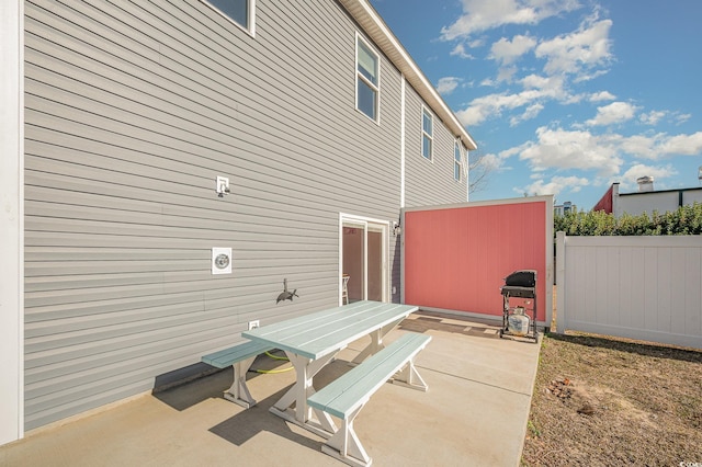 503 30th Ave N, Myrtle Beach, SC 29577 - view of patio with outdoor dining space and area for grilling