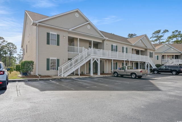 exterior space with a balcony