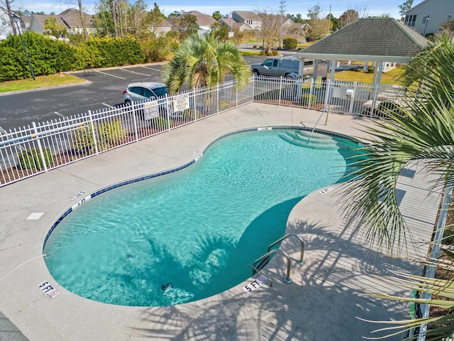 view of pool