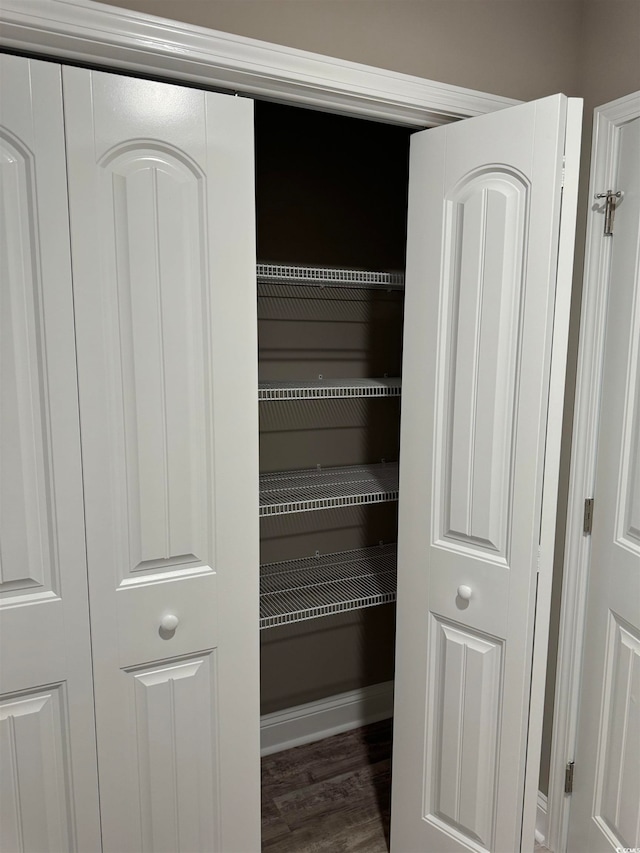 view of closet