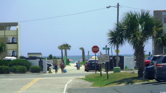 view of road