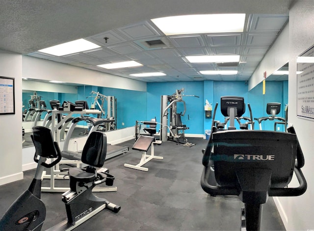 view of exercise room