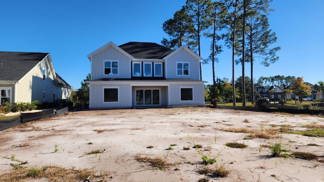 view of rear view of property