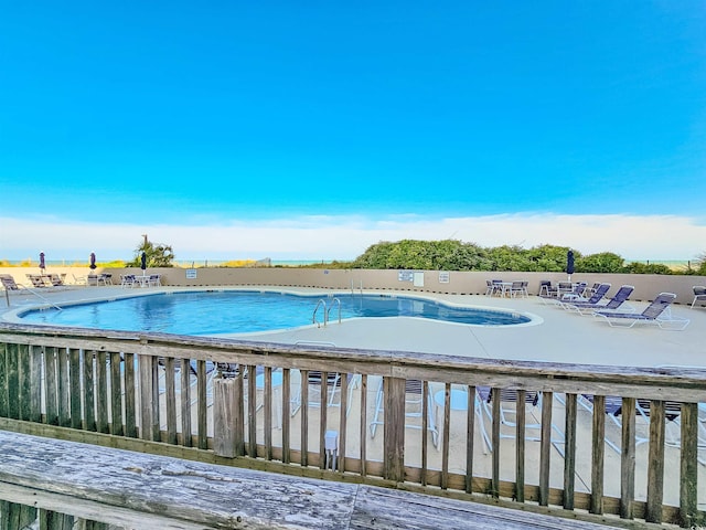 9820 Queensway Blvd Unit 501, Myrtle Beach, SC 29572 - community pool with a patio