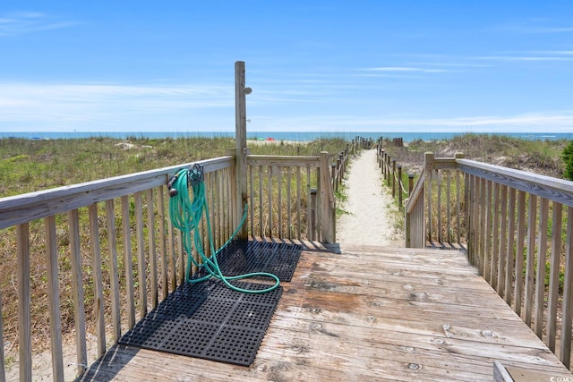 view of deck