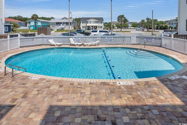 view of pool