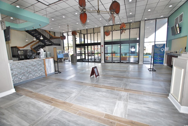 view of community lobby