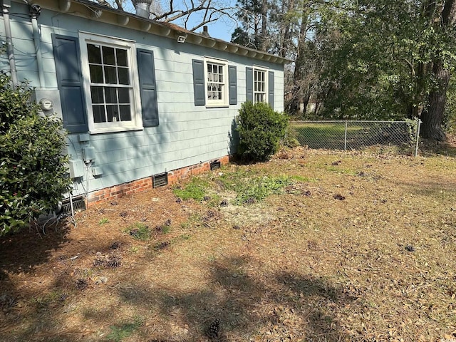 view of side of property