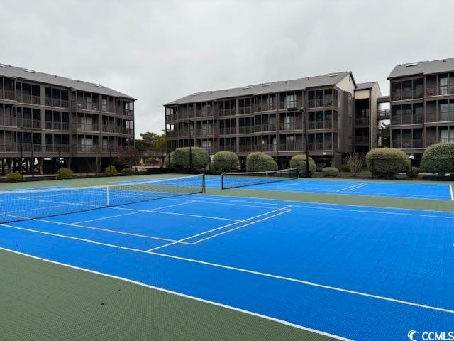 view of sport court