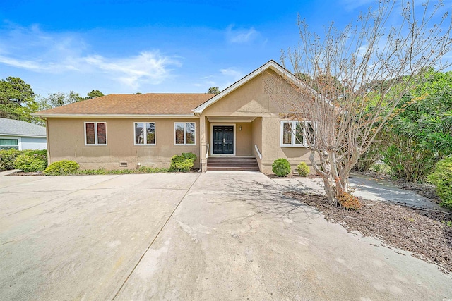 view of ranch-style house