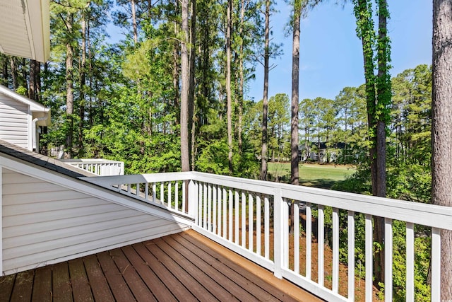 view of deck