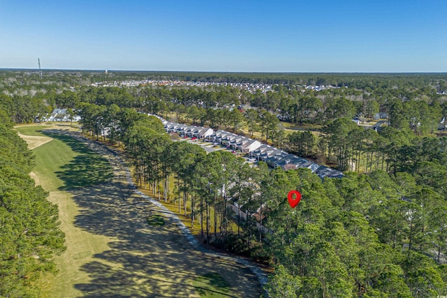 drone / aerial view featuring a rural view