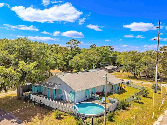 view of drone / aerial view