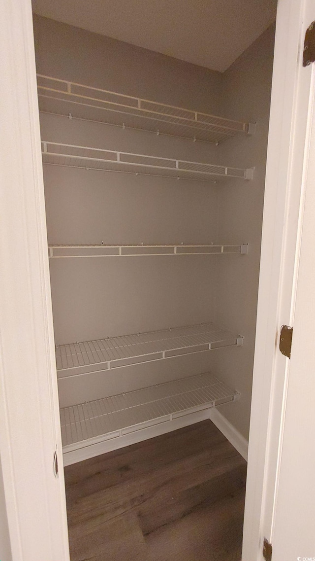 view of pantry