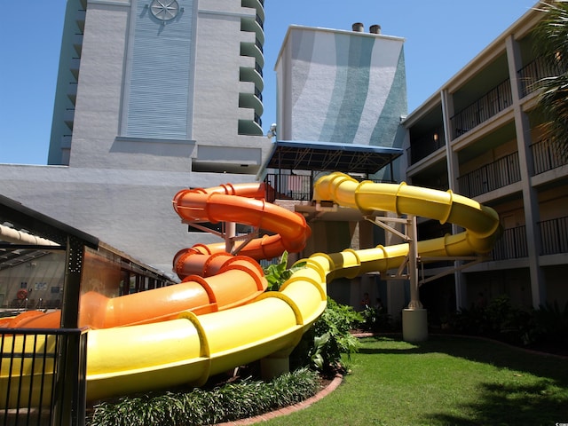 exterior space with a balcony