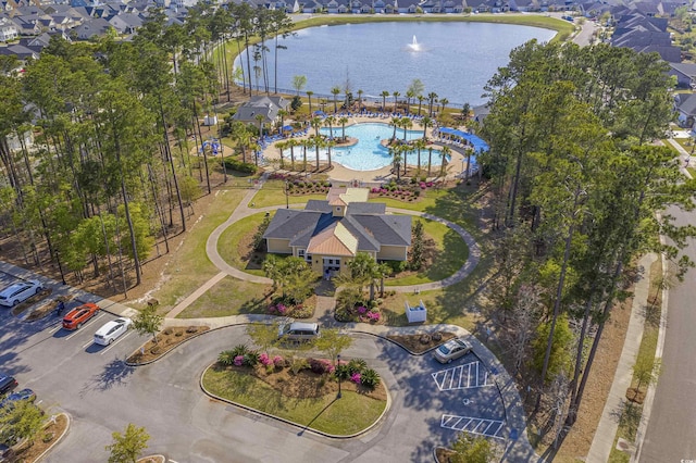 1433 Beaumont Way, Myrtle Beach, SC 29577 - aerial view of a nearby body of water and a pool