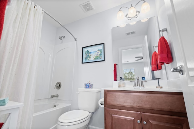 1433 Beaumont Way, Myrtle Beach, SC 29577 - full bathroom featuring shower / bathtub combination with curtain, vanity, toilet, and baseboards