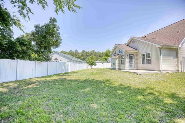 2513 Hunters Trl, Myrtle Beach, SC 29588 - view of yard with a patio area
