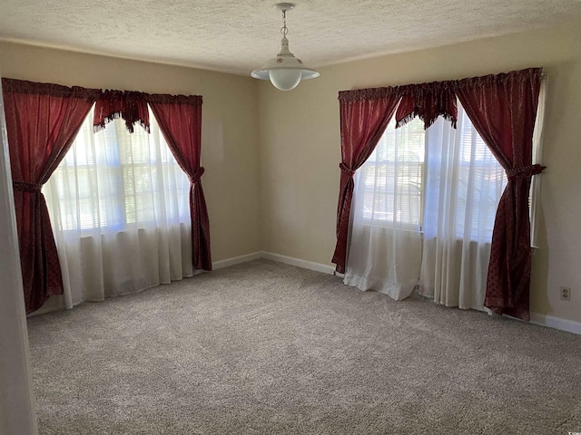 4155 Pinewood Dr, Mullins, SC 29574 - carpeted empty room featuring a textured ceiling