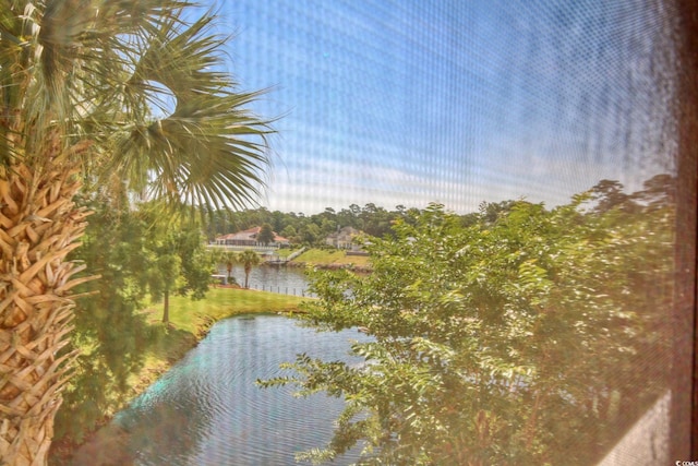 property view of water