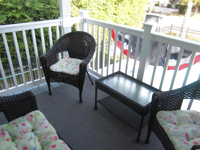 1505 Hillside Dr Unit 2, North Myrtle Beach, SC 29582 - view of balcony