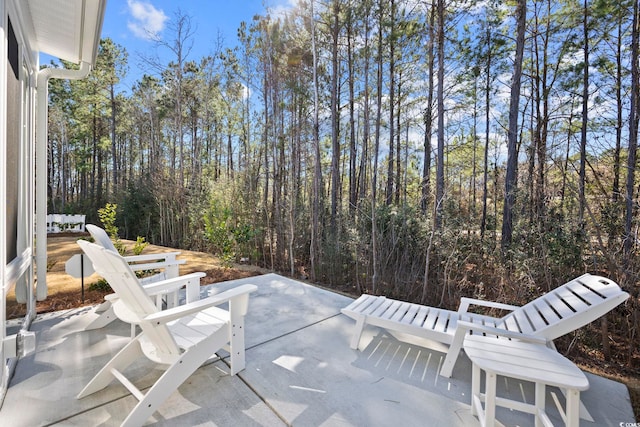 view of patio / terrace