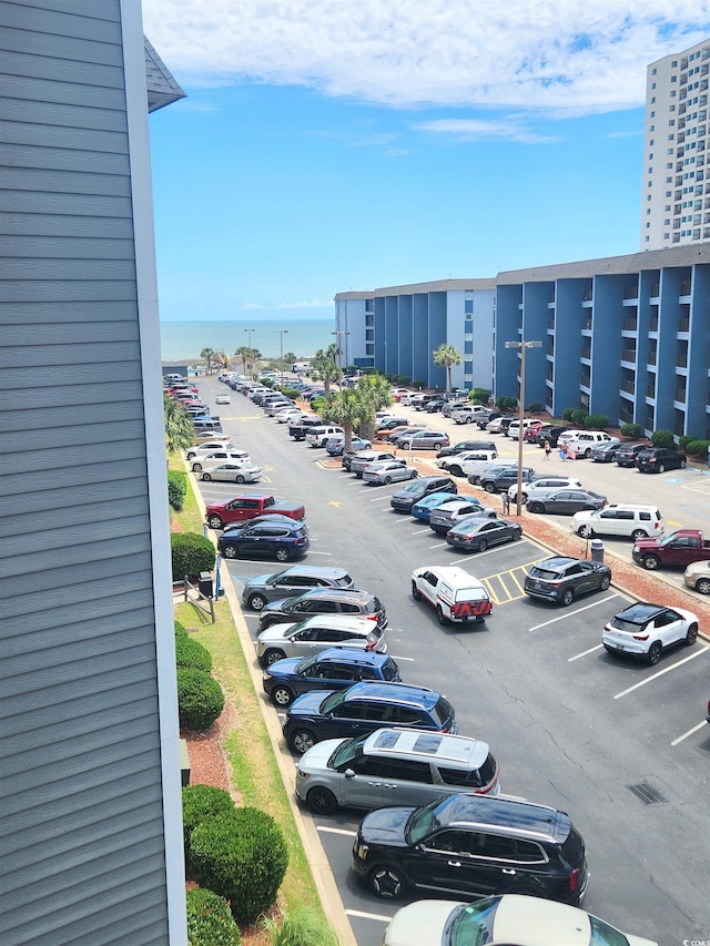 view of vehicle parking