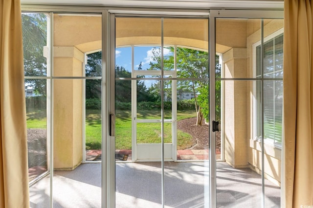 view of doorway