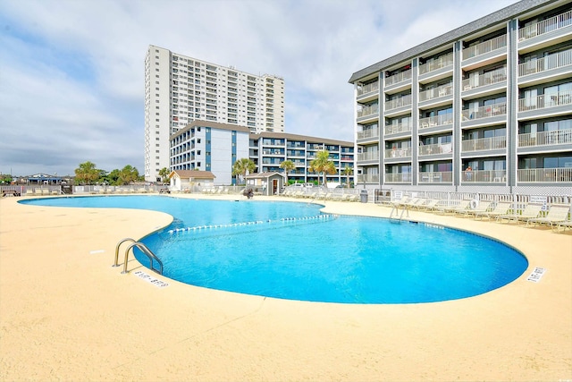 view of community pool