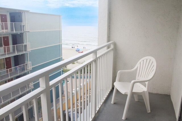 1207 S Ocean Blvd Unit 50606, Myrtle Beach, SC 29577 - balcony with a water view