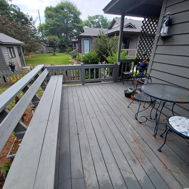 view of deck