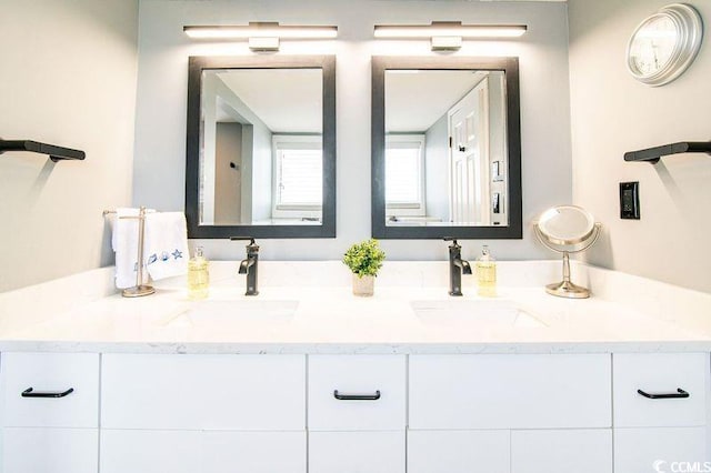 5800 N Ocean Blvd Unit 705, North Myrtle Beach, SC 29582 - bathroom with double vanity