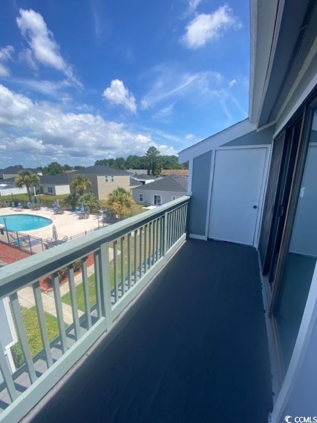 1880 Colony Dr Unit 10-H, Surfside Beach, SC 29575 - view of balcony