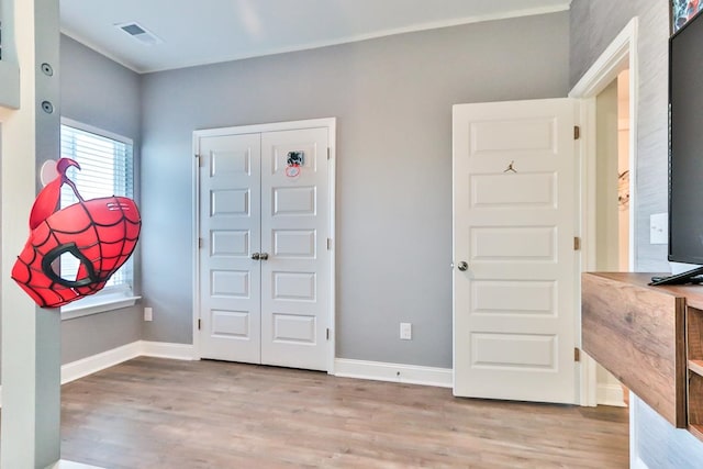 entryway featuring wood-type flooring