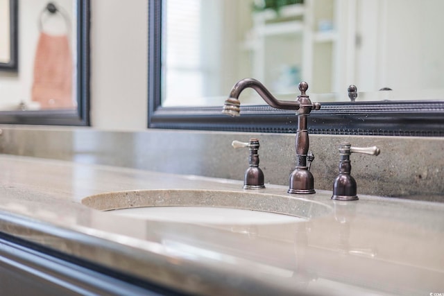 details with sink